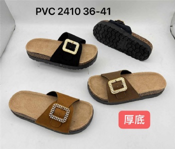 New Fashion Design  PVC slippers women high heels Slippers