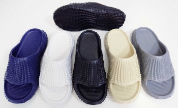 ​New Arrival PVC Slippers For Men Flat Soft Sole