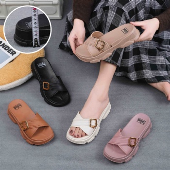 ​High Quality Women PVC Slippers Non-slip Soft Casual Shoes