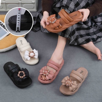 Woman's PVC Slippers Good design Soft Casual