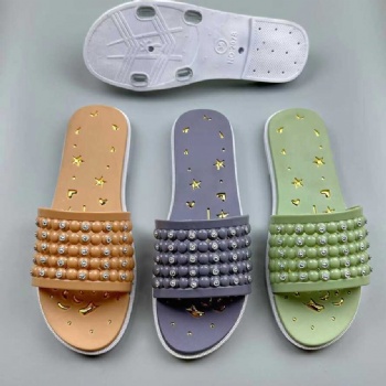 Womens Pvc Slippers Clear Casual