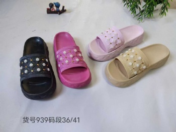 Woman PVC Slippers Comfortable Thick Bottom