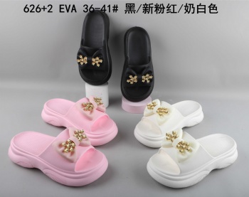 Soft Bottoming Colorful Eva Slipper For Woman