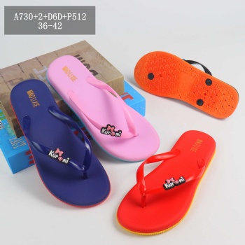 PVC Flip Flops For Women Simple Comfort