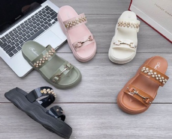 High Quality Women PVC Slippers Non-slip Soft Casual