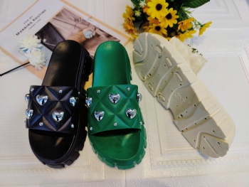 Nice Design Shoes PVC Ladies Slippers Fashion