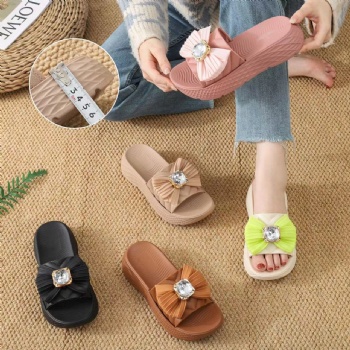 Hot Sales new design Pvc woman slippers