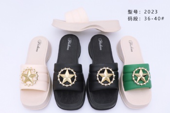 Women PVC Slippers New Style Soft Anti Slip