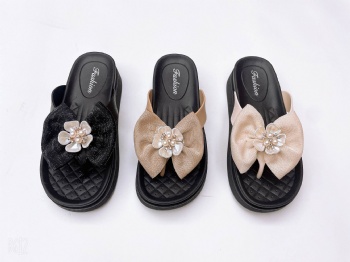 Ladies Shoes Flat Casual Outdoor PVC Slippers