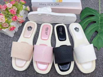 Ladies Outdoor Casual Shoes PVC Slipper