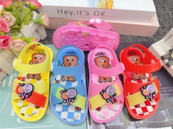 Children PVC Sandals Kids Multicolor 2025 Custom Design