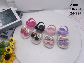 Summer Children Sandals Non-Slip Pvc Slippers For Girls