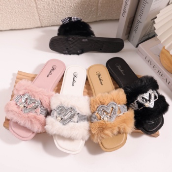 Women Fuzzy Slippers High Quality Good Style