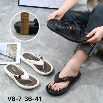 Most Popular Summer Custom PVC Women Flip Flops Slippers outdoor Shoes