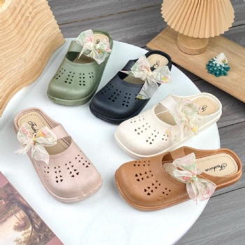 New Fashion Baroque Design Autumn Ladies PVC women Slide Slippers