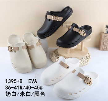 Factory Wholesale Soft Durable EVA Material Men's Women's Unisex Home Outdoor Slippers Non-open toe