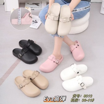 Women Adjustable Buckles Platform Slippers, Women's Casual Shoes with Arch Support, Summer EVA Sandals for Outdoor