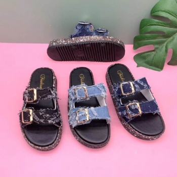 Women Fashion Summer PVC Outside To Wear Casual Slippers