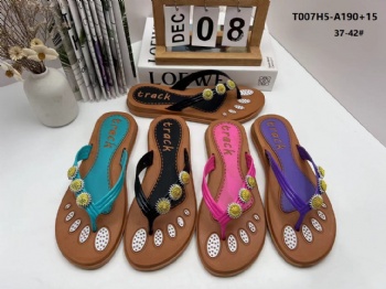 Flip-flop Slippers For Women Colorful Outdoor EVA Slippers Flat