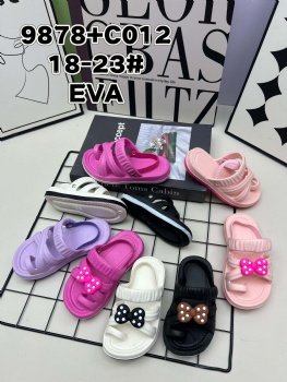 Comfortable Non-slip Little Kids Shoes Open Toe Soft EVA Cute for Girls