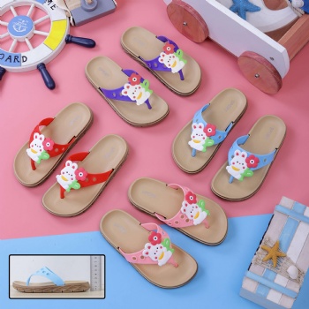 cute big girl slippers casual sliders women flower designs shoes