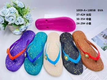 Women's Slippers EVA Flat Slippers Home Style Indoor Flip-flops Soft Sole