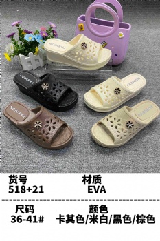 Female Shower Slippers Summer New Anti Slip Eva Style Trendy Fashion Casual Home Slippers