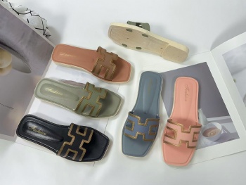 New Summer Women Slippers comfortable Outdoor slip on shoes platform ladies soft slippers square toe slippers footwear