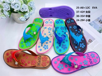 Women Beach Casual Shoes EVA Flip-flops Colorful Flat