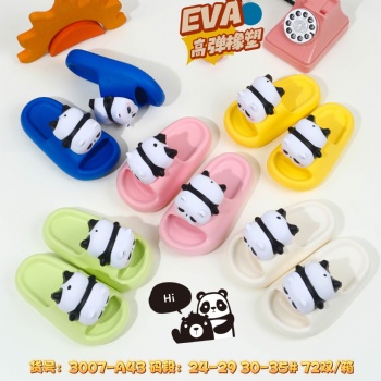 Cartoon Kids Slippers Boys Girls Non-Slip Beach Shoes Soft Eva Comfort