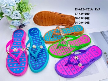 Women Flip-Flops EVA Colorful Beach Shoes