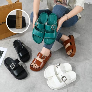 High Quality PVC Non-slip Soft Casual Shoes Comfort Women Slippers