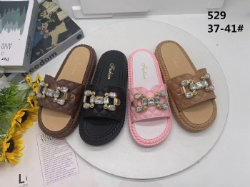 Latest design new styles ladies pvc slippers for women