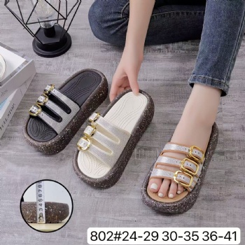 High Quality PVC Slippers Non-slip Soft Casual Shoes Comfort Women Slippers