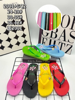 ​Wholesale Soft Durable EVA Material Women's Home Outdoor Flip-Flop