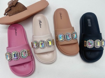 fashion design slippers for lady mid-heel women slippers manufactured in china