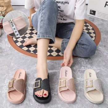 ​Fashionable and Exquisite Women's New 2025 Slippers PVC Outdoor Casual