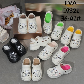 EVA soft thick soled garden shoes for women summer popular casual anti slip slippers