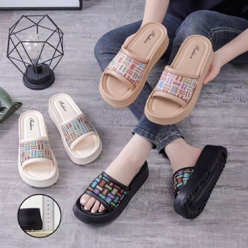 cloth bow women slippers fashion lady hot selling slippers girls open toe slippers made in china