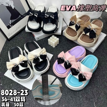 2025 Best Selling Light Weight Anti-Odor Open Toe Pvc Eva Women Slippers Made In China