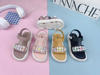 Kids Fashion Shoes PVC Sandals Soft Outdoor Girls