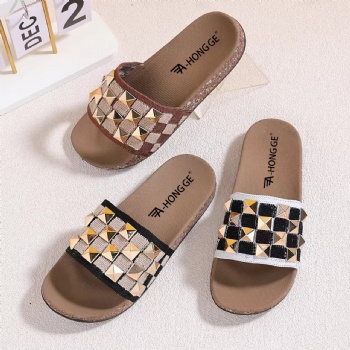 New Arrival Ladies PVC Slippers Outdoor Summer