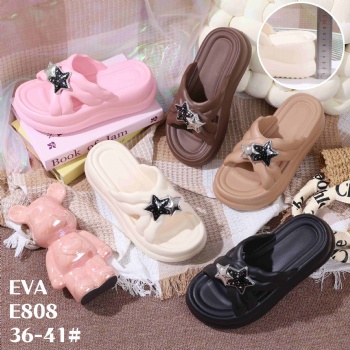 Soft Bottoming Thick Soled Slippers EVA for Women