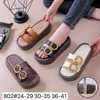 Women Summer PVC Slippers Comfortable Casual