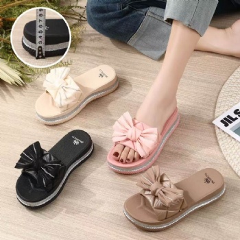 Latest design new styles ladies slippers slides shoes ladies pvc sandals slippers for women