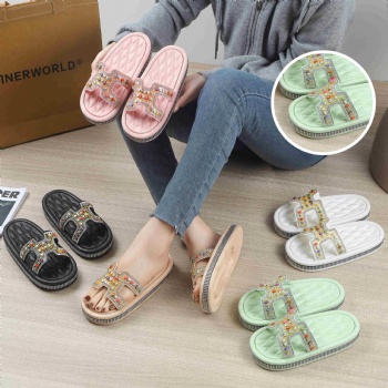 Fashion Women's Slippers Soft PVC Slippers Comfortable Casual Non-Slip Shoes