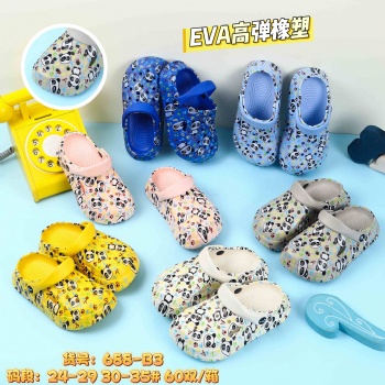 High Quality Breathable Light Weight summer EVA slippers leisure filp flops for kids