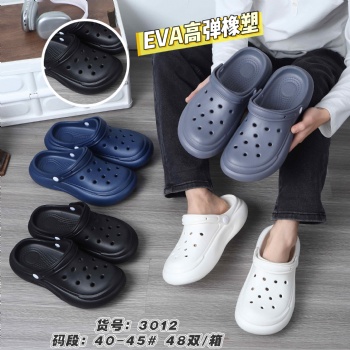 classic design men crocs shoes made in china EVA big boy cool garden shoes