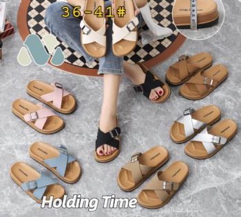 colorful different upper design women slippers big size comfortable lady slippers wholesale