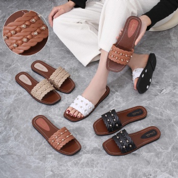 Women's Slippers Classic Design Simple Casual 2025 New PVC Outdoor Fashion